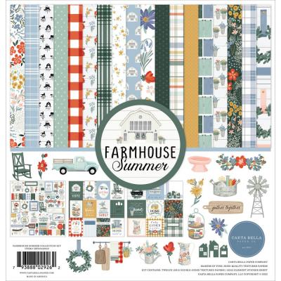 Carta Bella Farmhouse Summer Designpapiere - Collection Kit